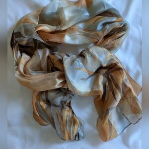 Vintage Beautiful Silk Scarf